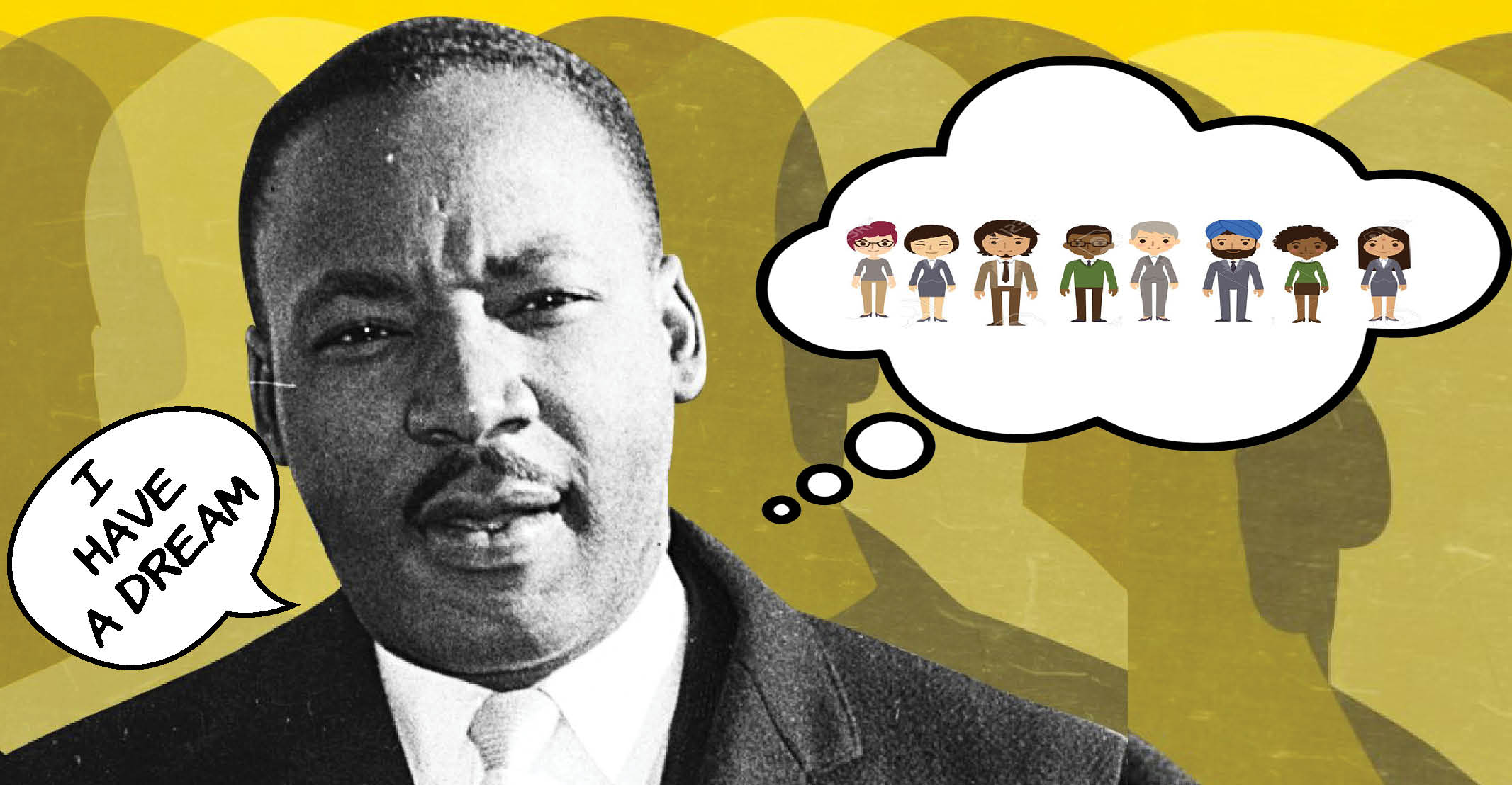 Would Martin Luther King Jr. hire a diverse staff if he couldn't judge a character by the color of their skin?