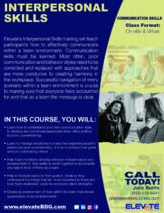 Interpersonal Skills