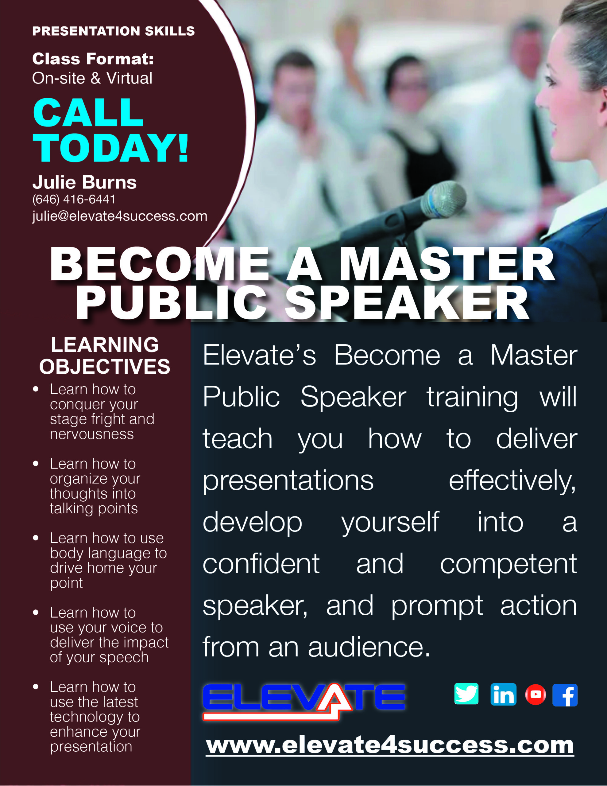 Become a Master Public Speaker USA