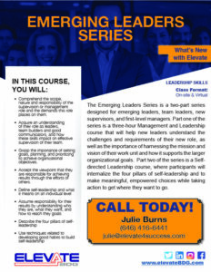 Emerging Leaders Series