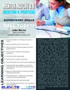Mentor Match I II—Mentor Protégé